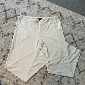 Eileen Fisher White Pants